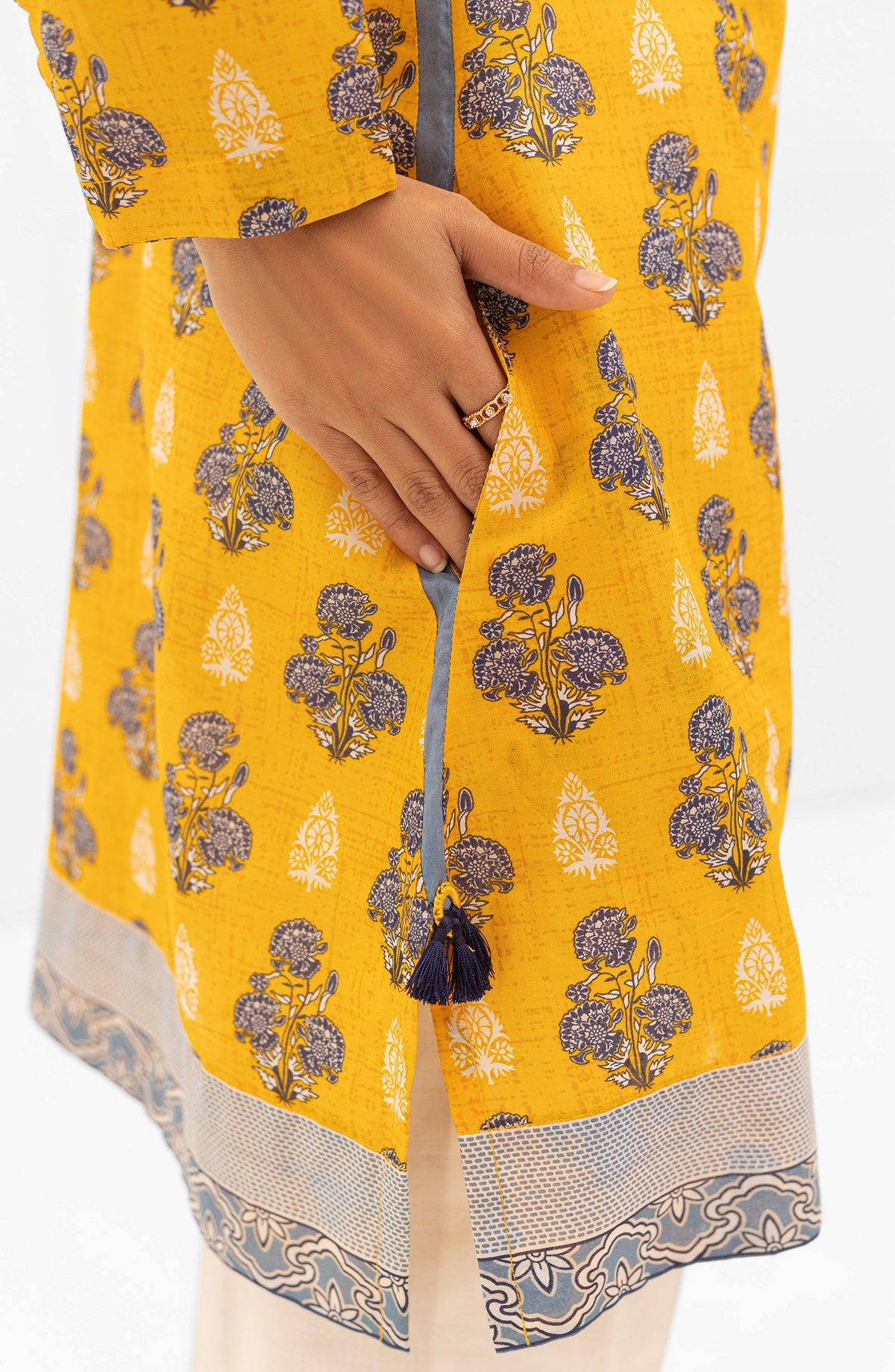 Orient - Unstitched 1 Piece Printed Lawn Shirt