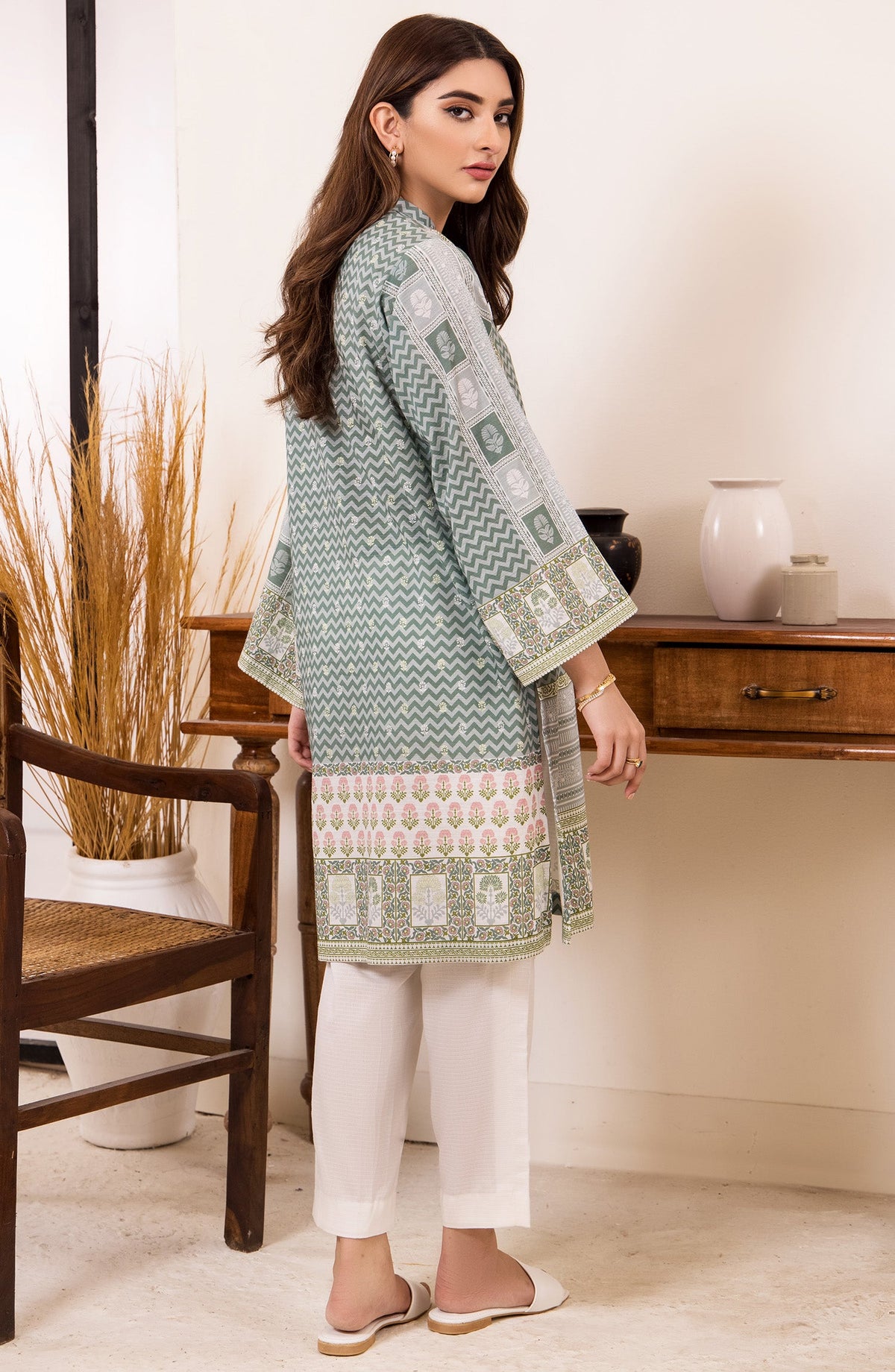 Orient - Unstitched 1 Piece Printed Khaddar Winter Shirt
