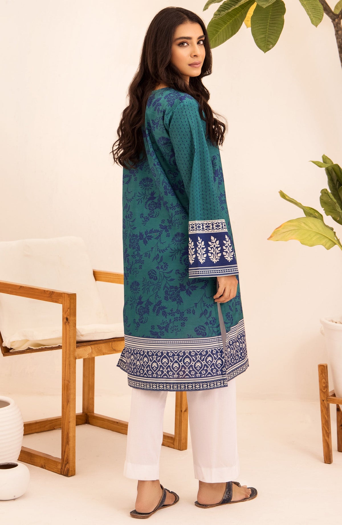 Orient - Unstitched 1 Piece Printed Khaddar Winter Shirt