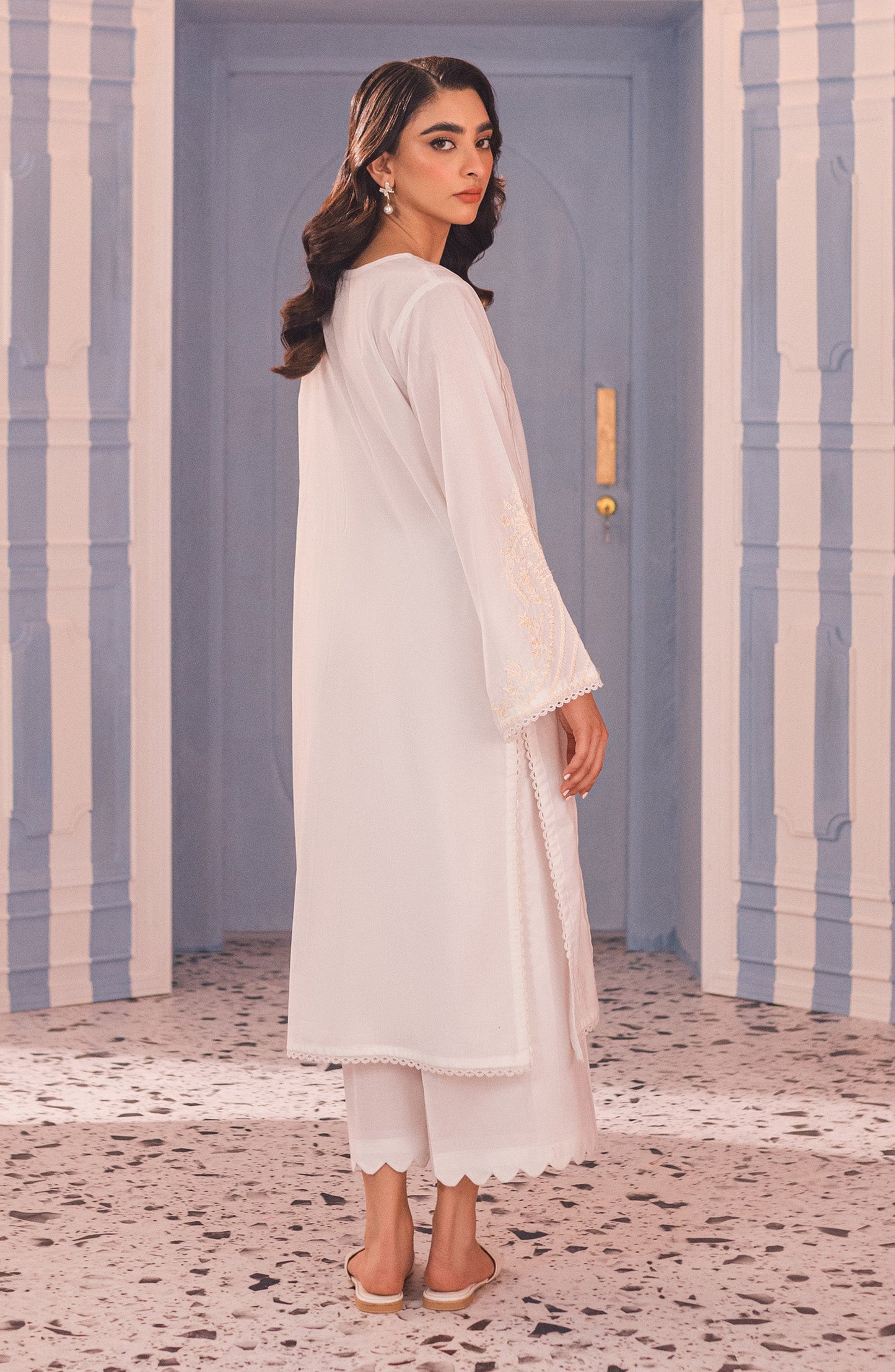 Orient - Stitched 2 Piece Plain Cambric Shirt and Cambric Pant