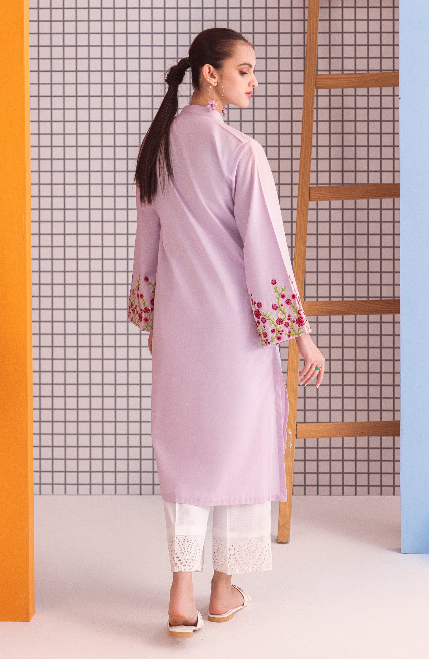 Orient - Stitched 1 Piece Embroidered Lawn Shirt