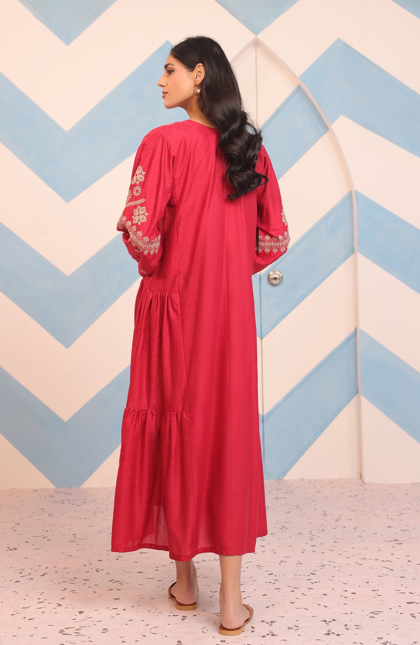 Orient - Stitched 1 Piece Embroidered Jacquard Shirt