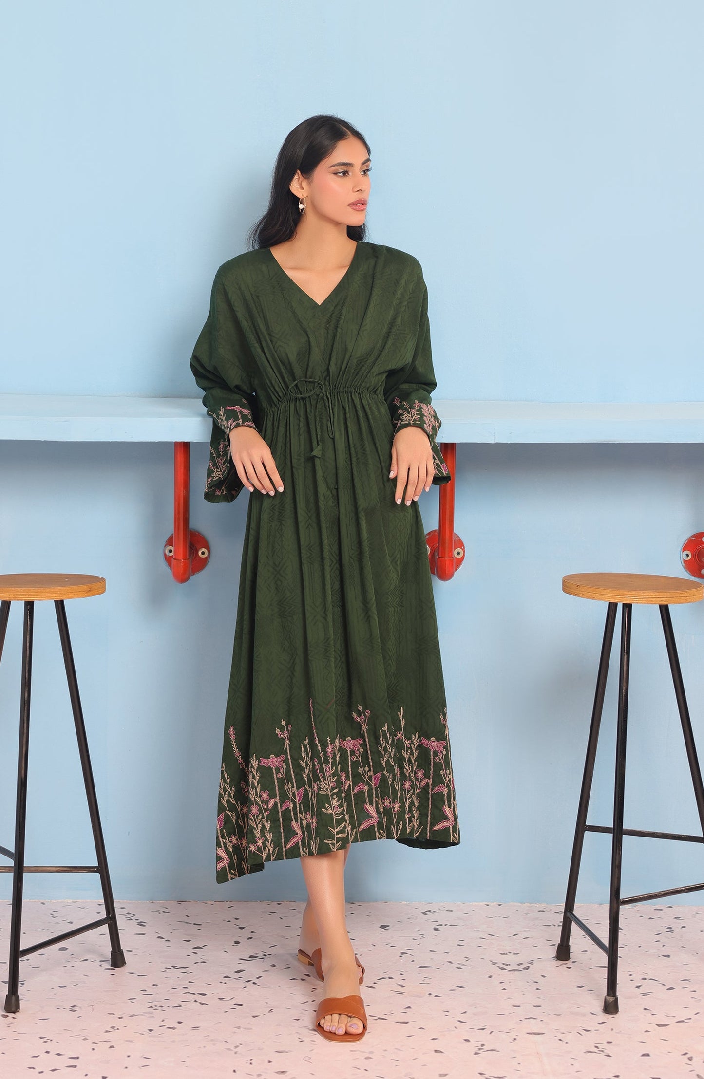 Orient - Stitched 1 Piece Embroidered Jacquard Shirt