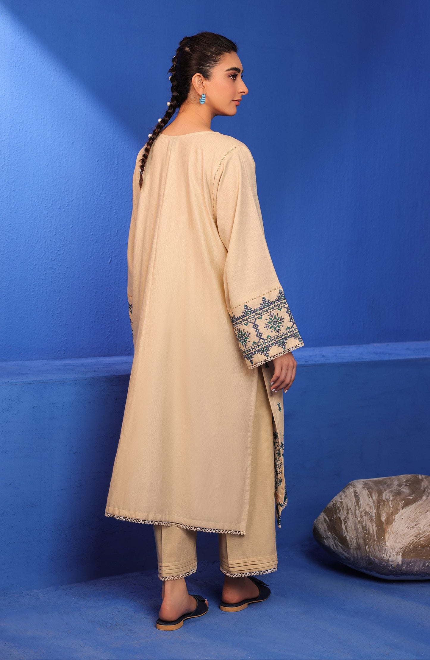 Orient - Stitched 2 Piece Embroidered Dobby Shirt and Dobby Pant