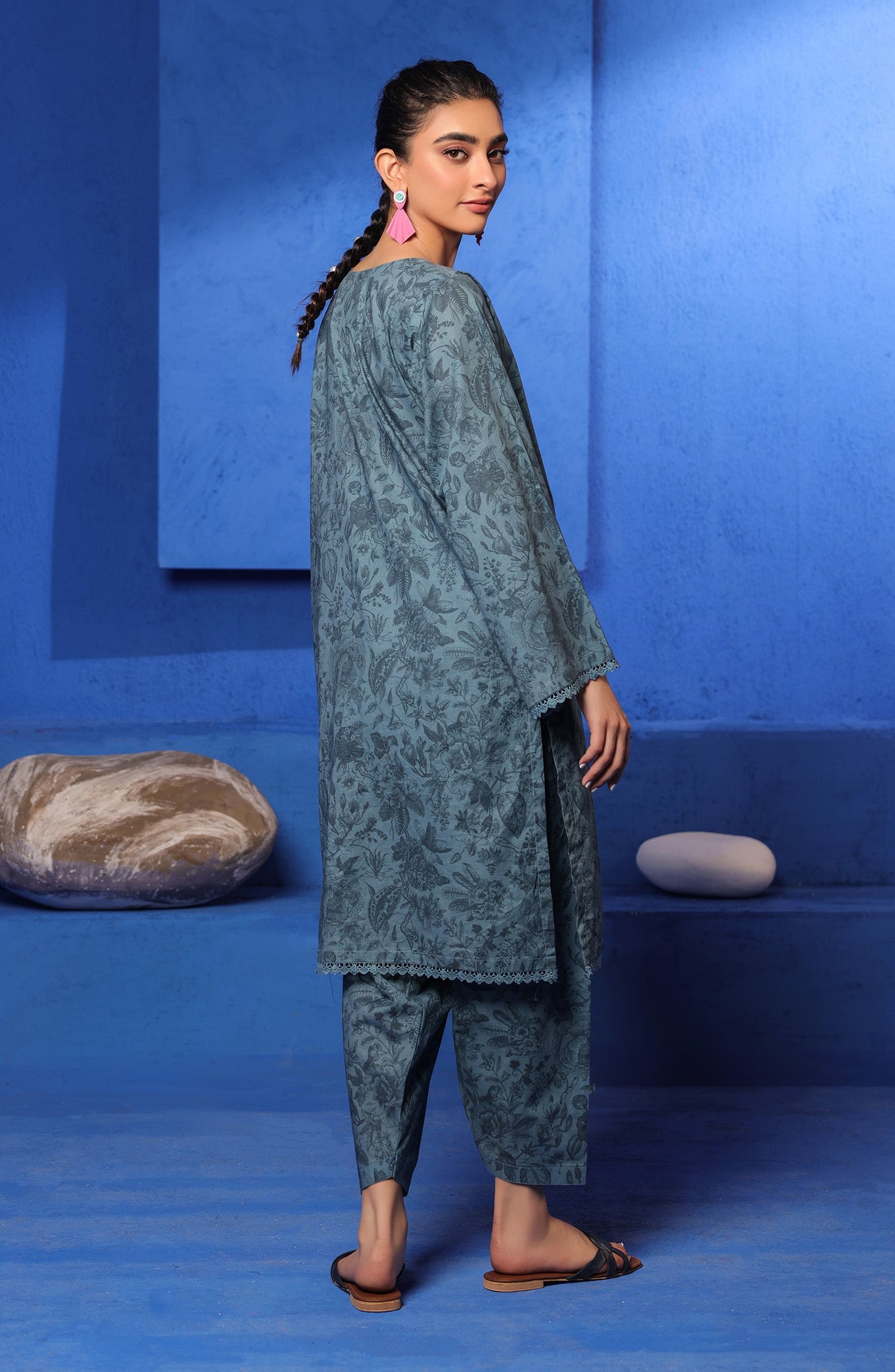 Orient - Stitched 2 Piece Printed Lawn Shirt and Lawn Pant