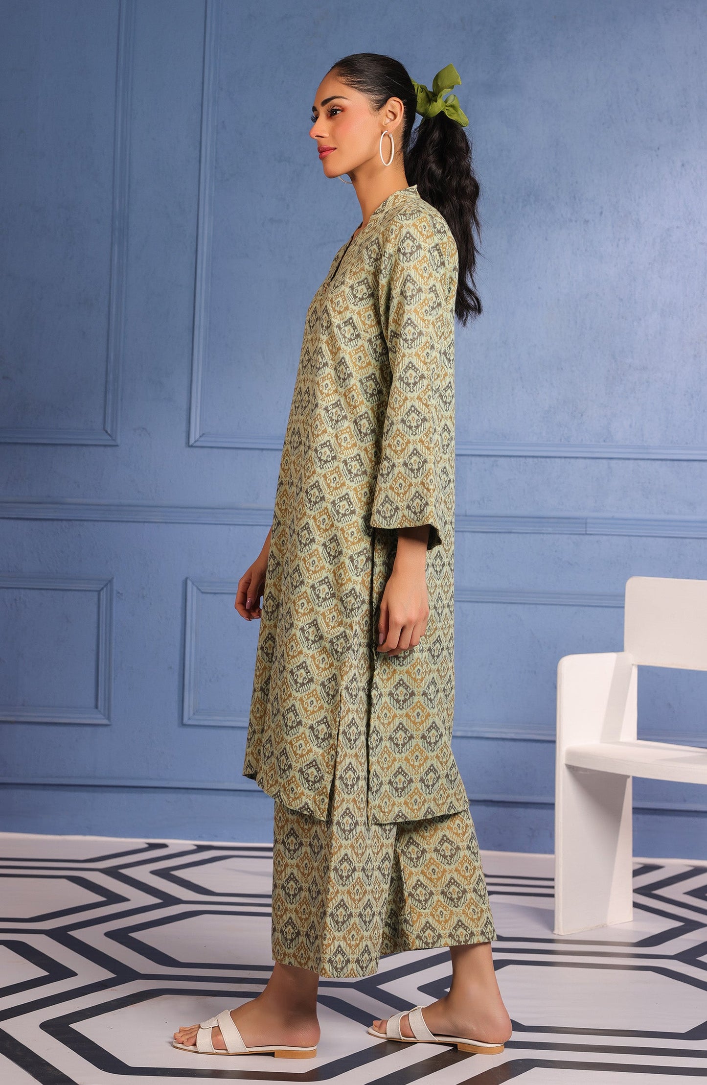 Orient - Stitched 2 Piece Jacquard Shirt and Jacquard Pant