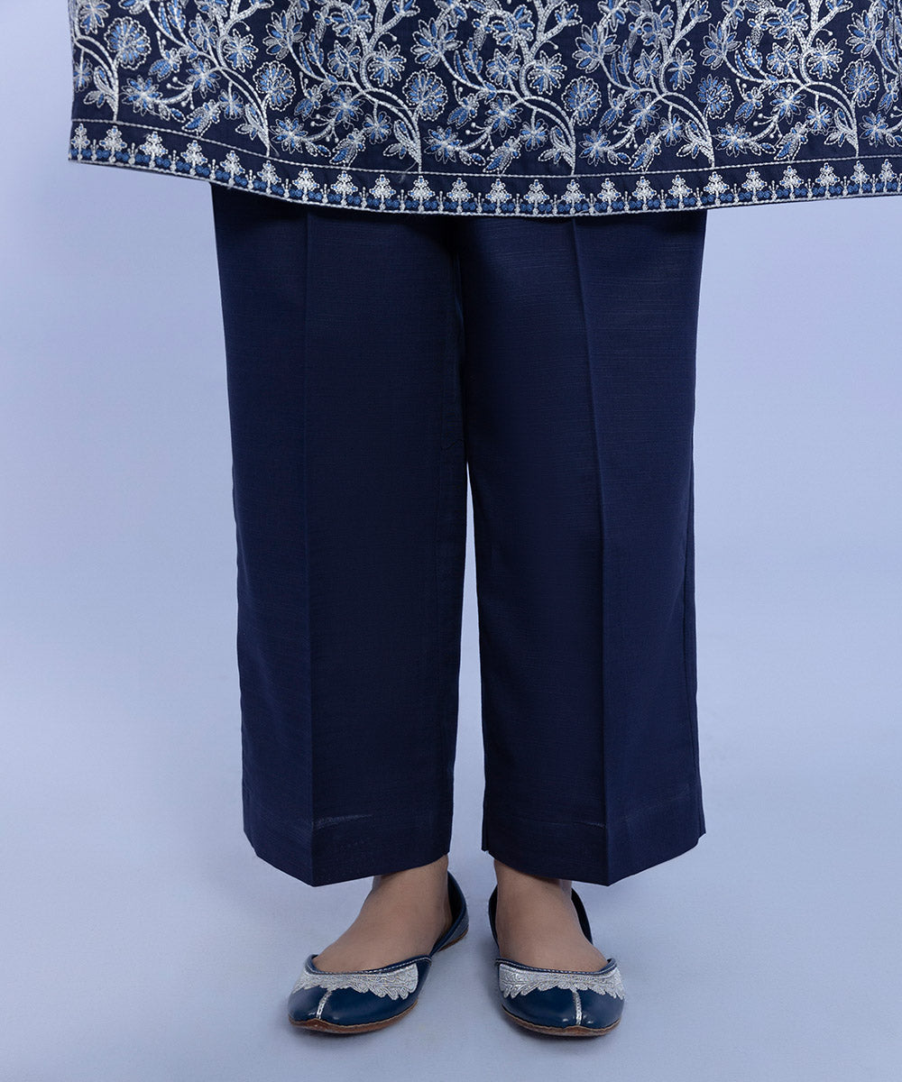 Sapphire - 2 Piece - Embroidered Khaddar Suit