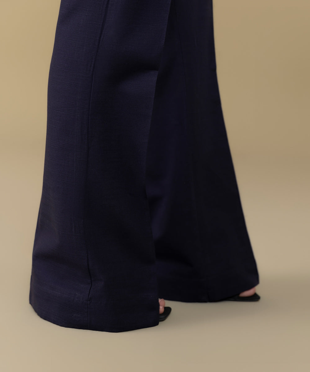 Sapphire - Khaddar Boot Cut Pants