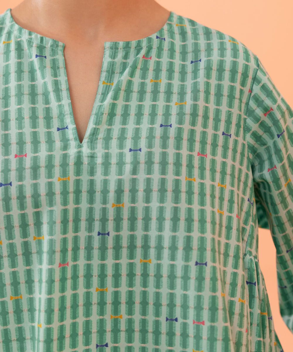 Sapphire - Printed Dobby Shirt