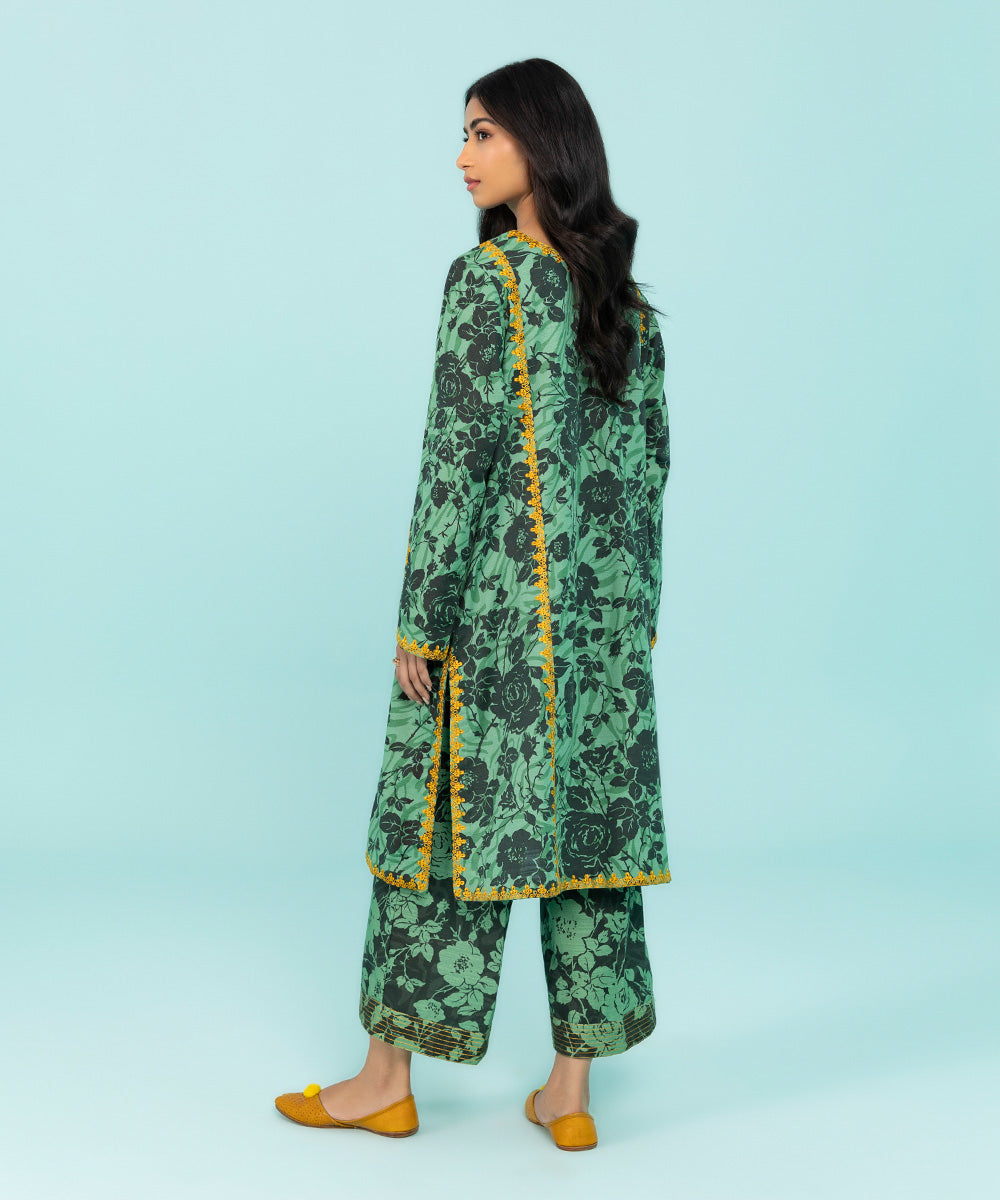Sapphire - Embroidered Khaddar Shirt