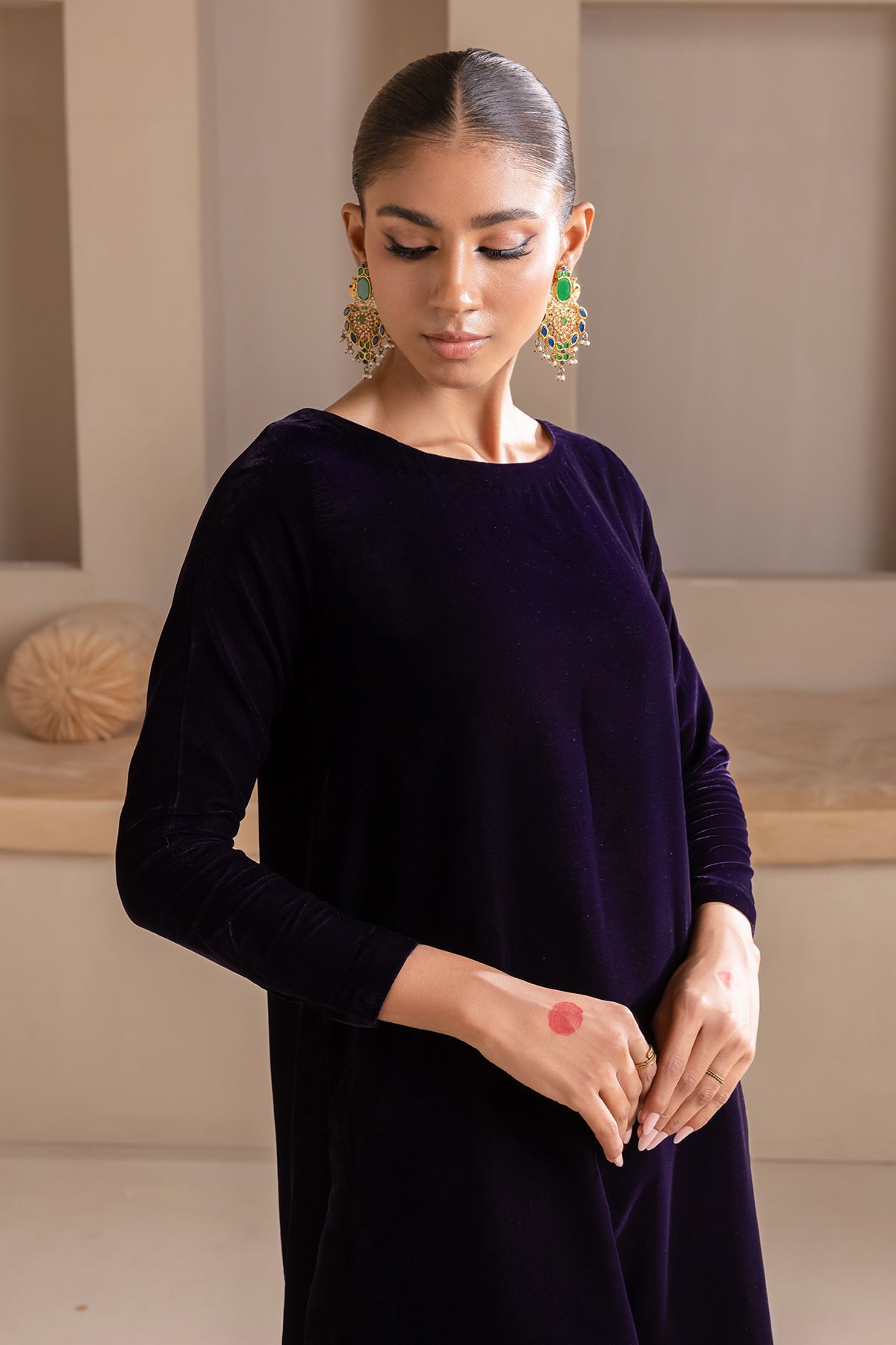 Baroque - SOLID VELVET SUIT PR-855