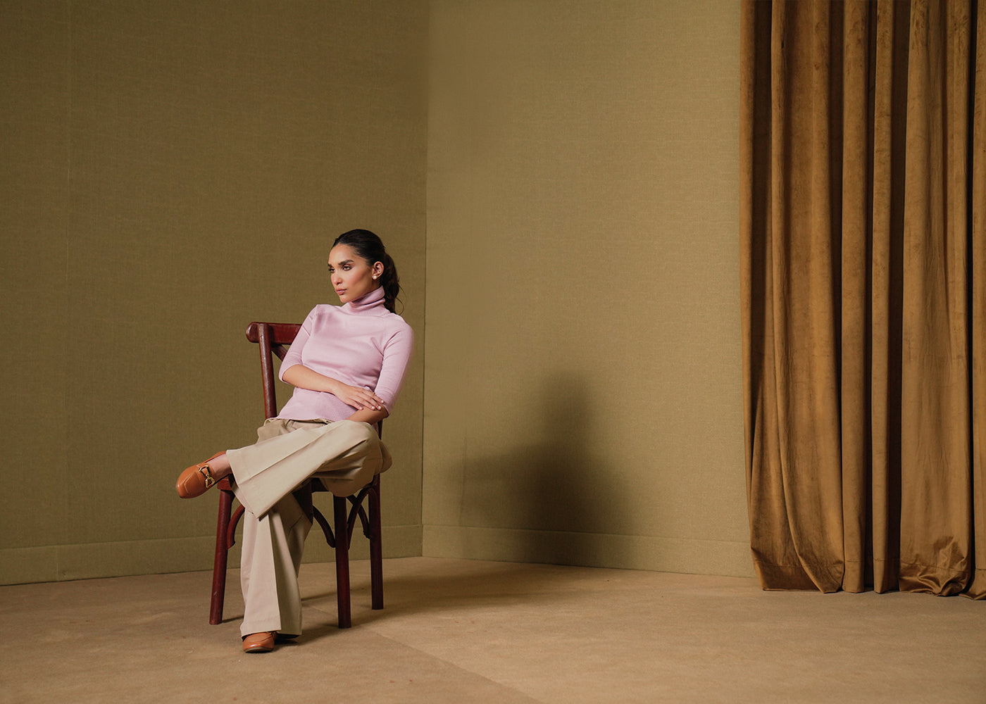 Ethnic - TURTLE NECK SWEATER (E1276/108/427)