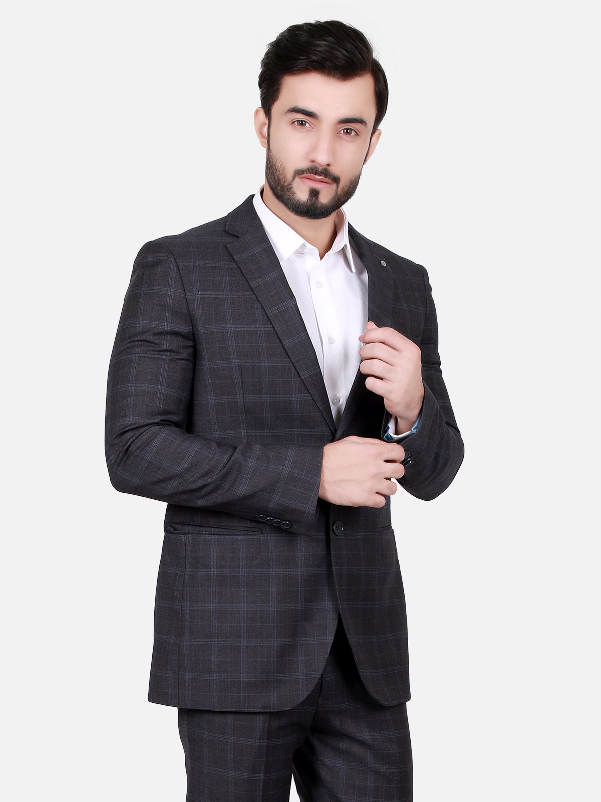 Edenrobe - Single Breasted Suit EMTSB17SF-8076