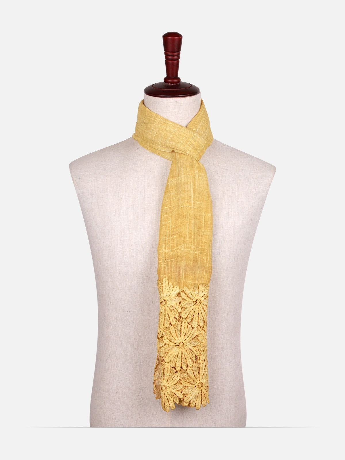 Edenrobe - Women's Golden Scarf - EALS17-093