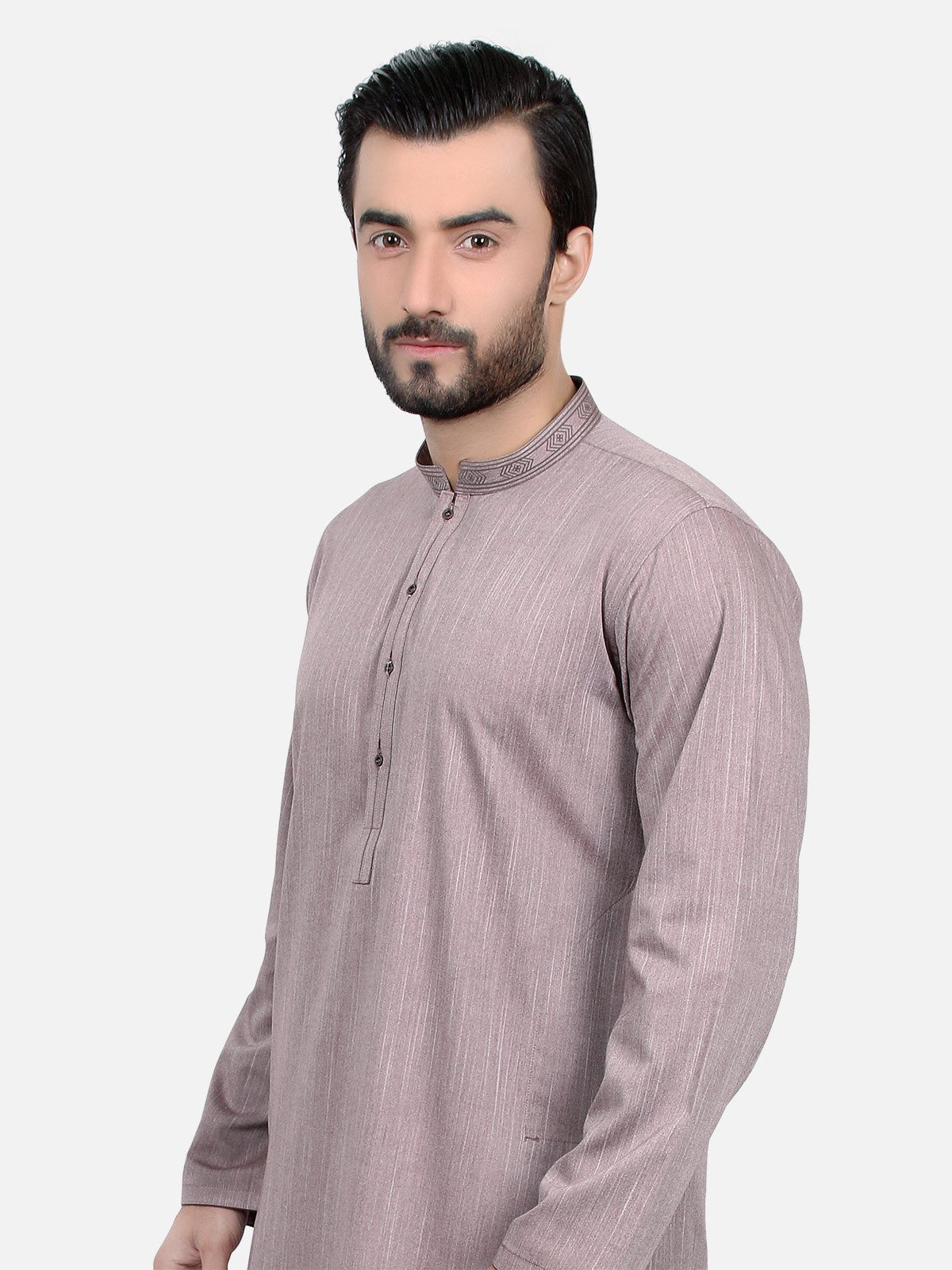 Edenrobe - Men's Coffee Kurta - EMTK18S-9565