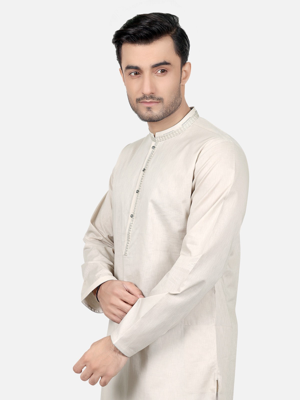 Edenrobe - Men's Light Green Kurta - EMTK18S-9628