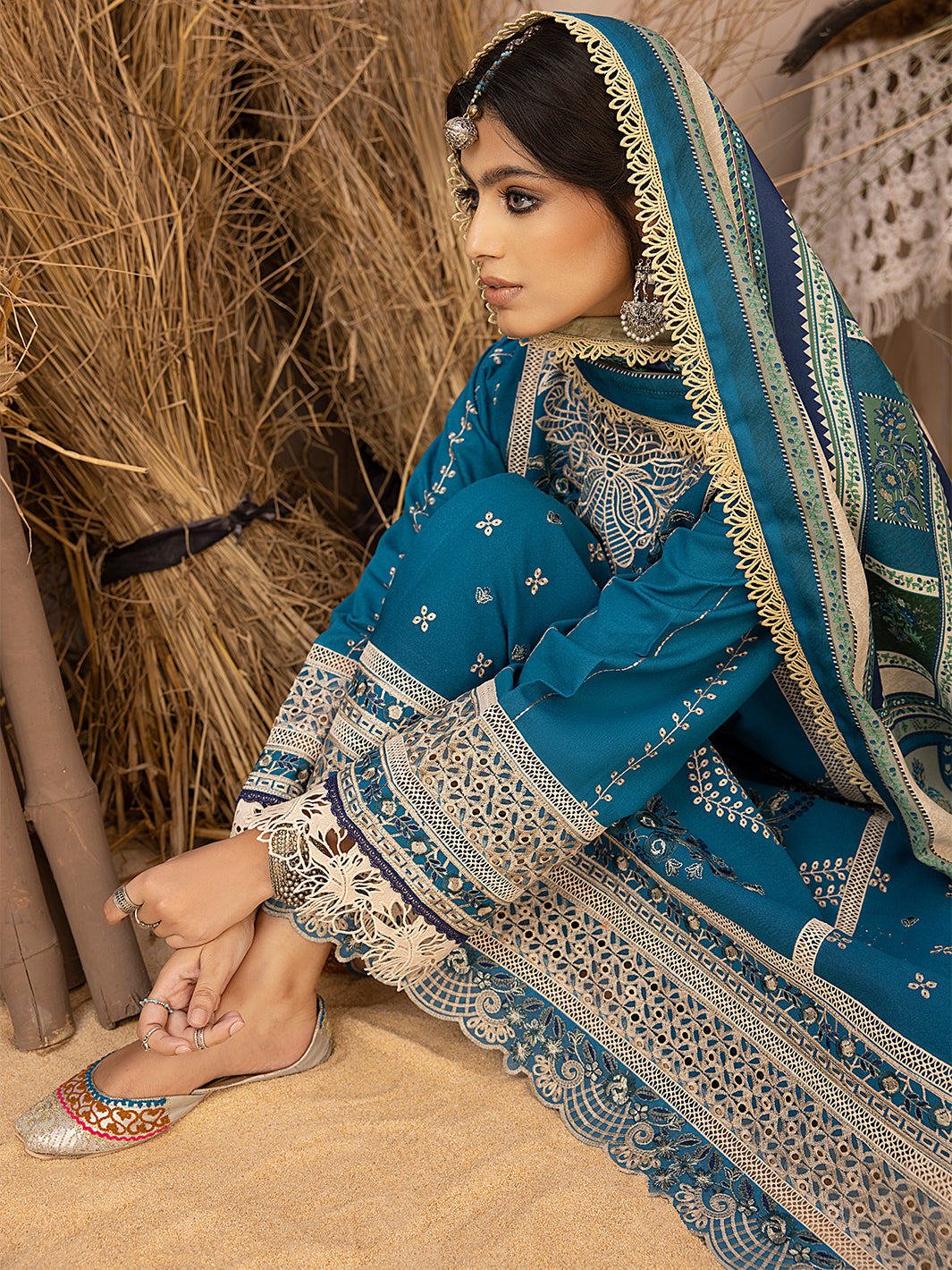 Binilyas - 1904 - B | 3 PC KARANDI UNSTITCH