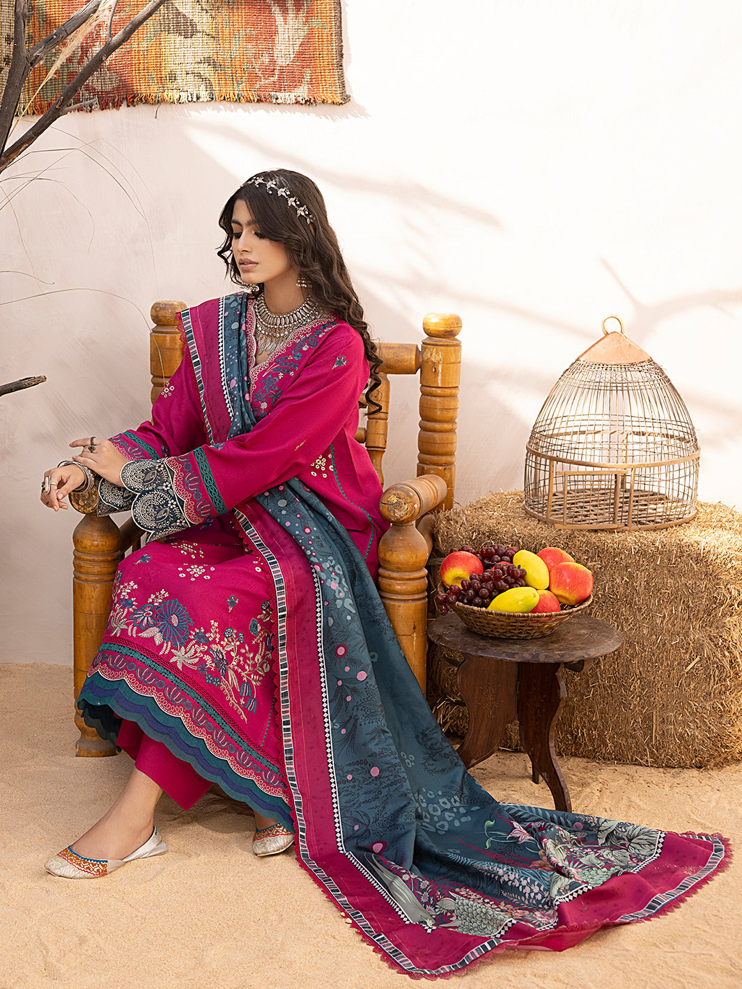 Binilyas - 1906 - A | 3 PC KARANDI UNSTITCH