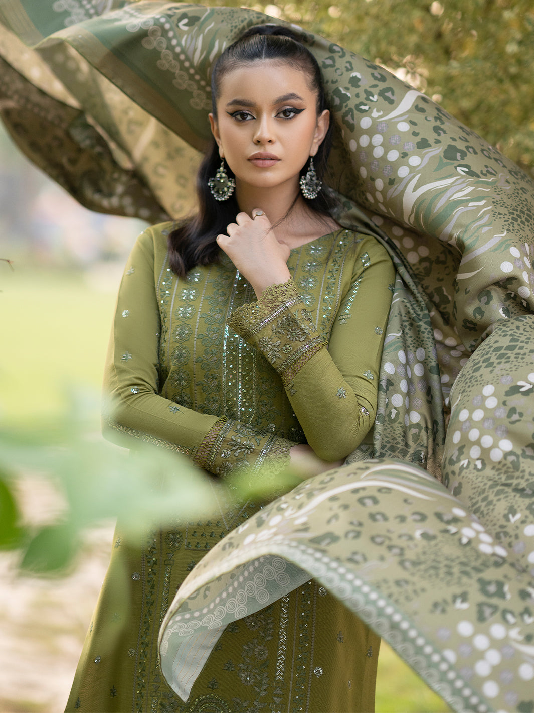 Binilyas - 1911 - B | 3 PC Khaddar Unstitched