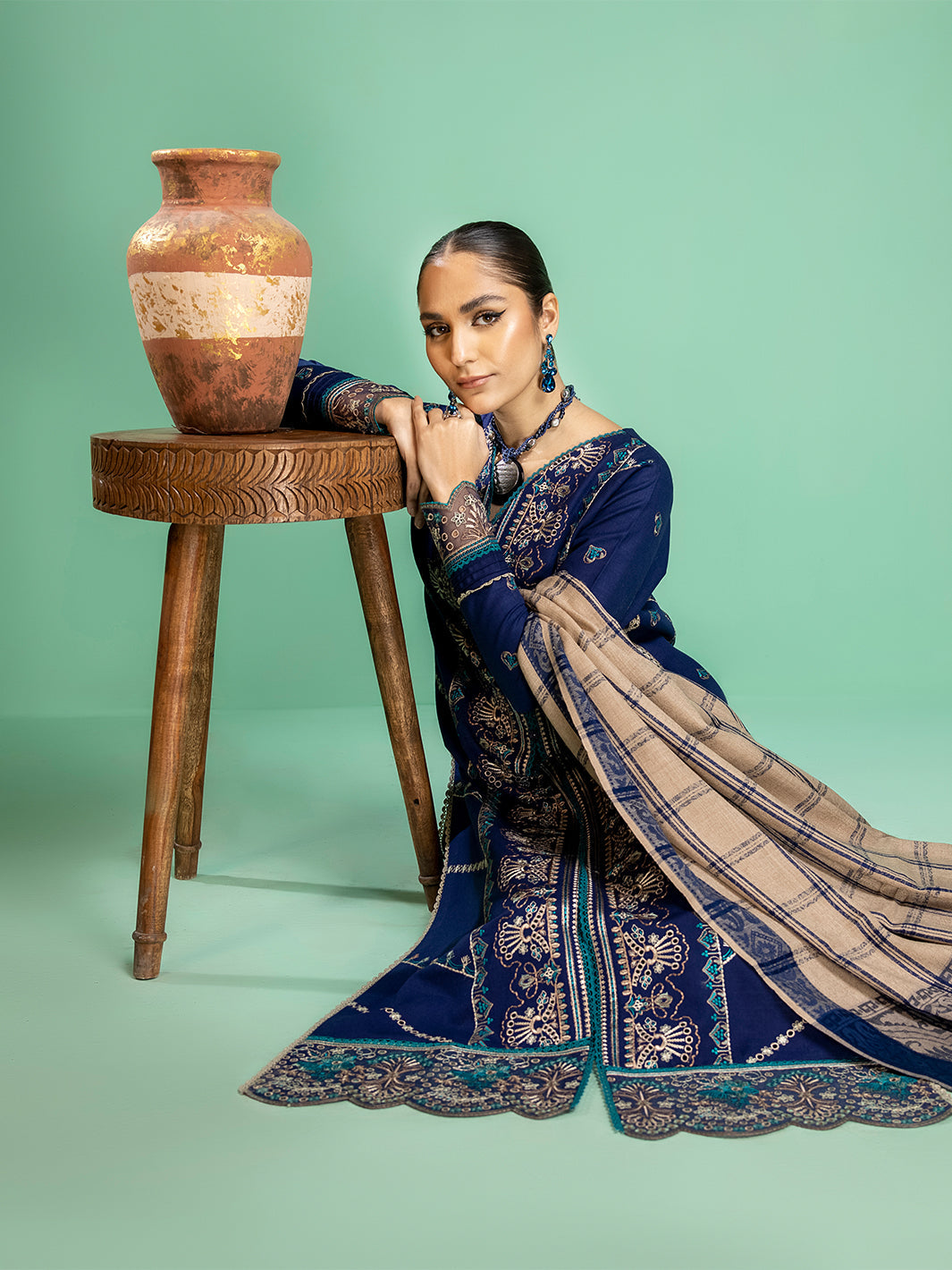 Binilyas - 1941 - A | 3 PC Khaddar Unstitch