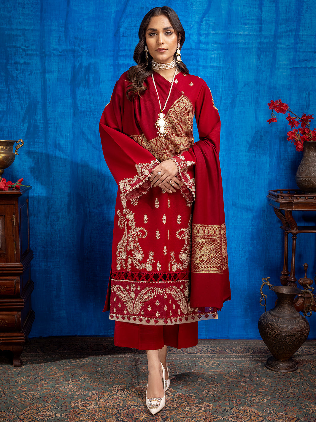 Binilyas - 1944 - B | 3 PC Khaddar Unstitch