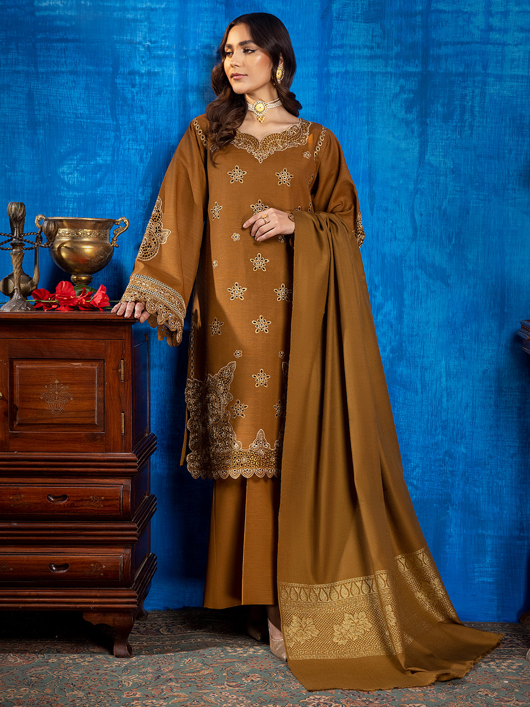 Binilyas - 1951 - B | 3 PC Khaddar Unstitch