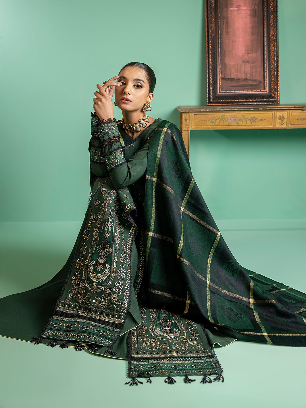 Binilyas - 1955 - A | 3 PC Khaddar Unstitch