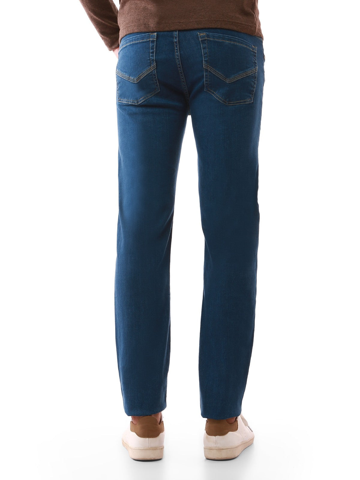 Edenrobe - Men's Denim Blue Denim Pant - EMBPD19-009