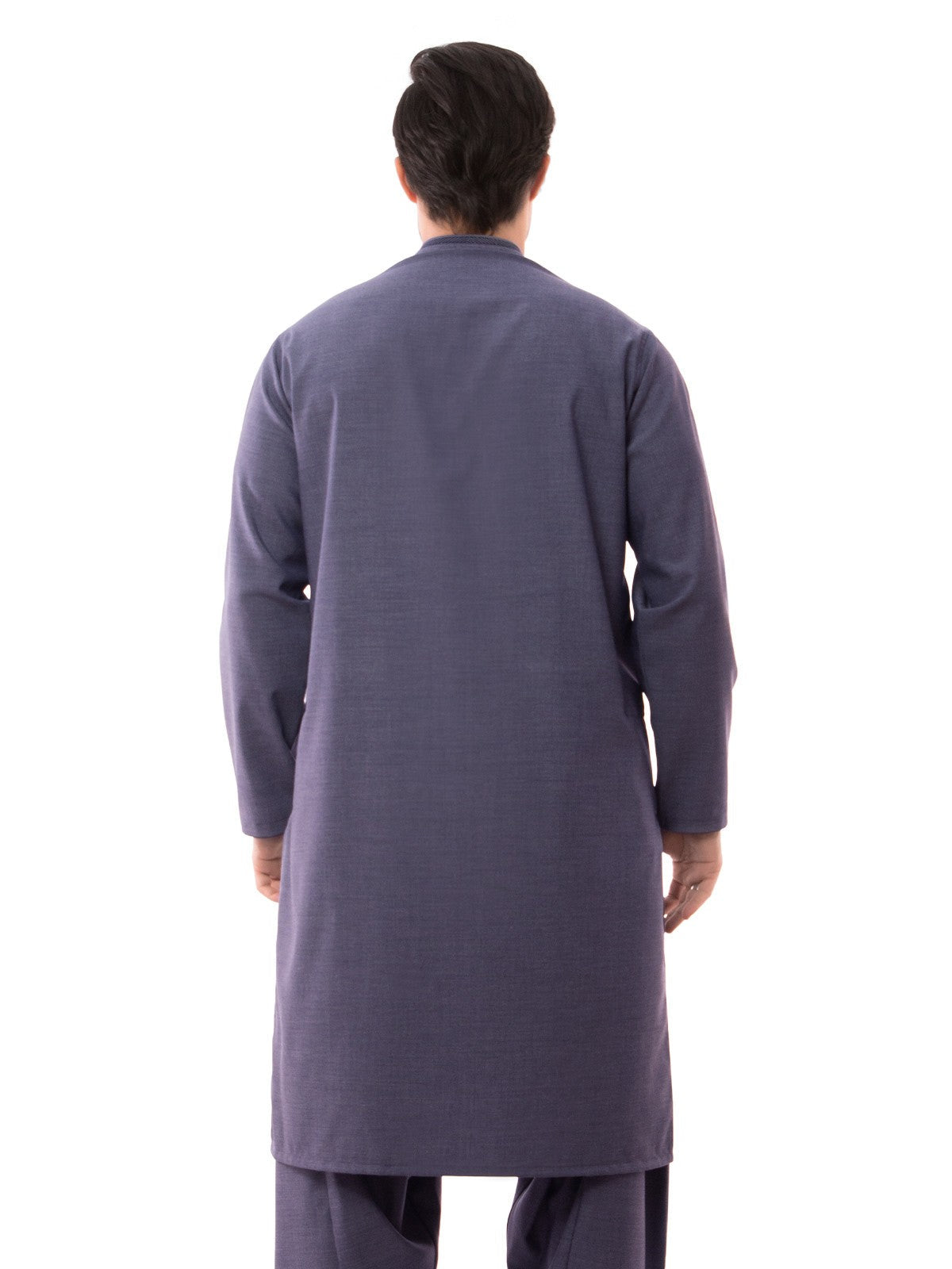 Edenrobe - Men's Blue Kurta Shalwar - EMTKS19S-40830