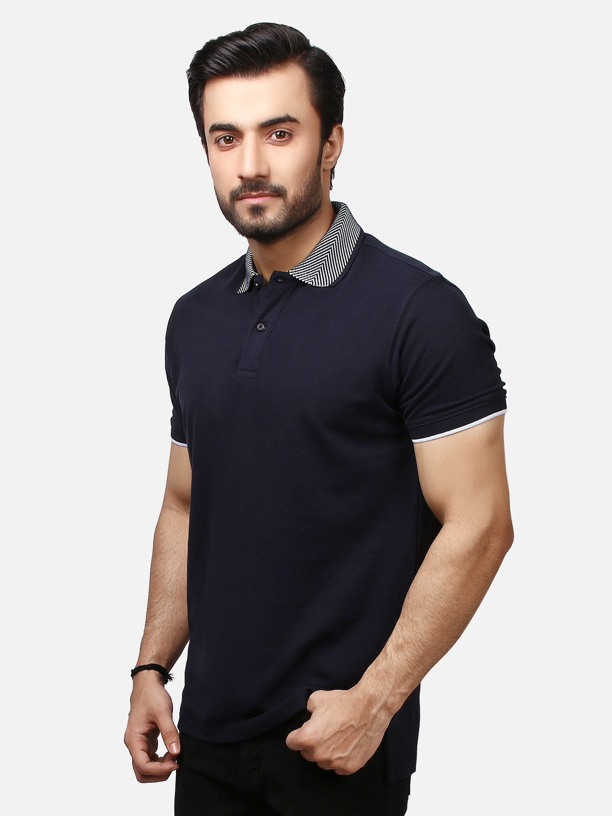 Edenrobe - Men's Dark Navy Polo Shirt - EMTPS19-009