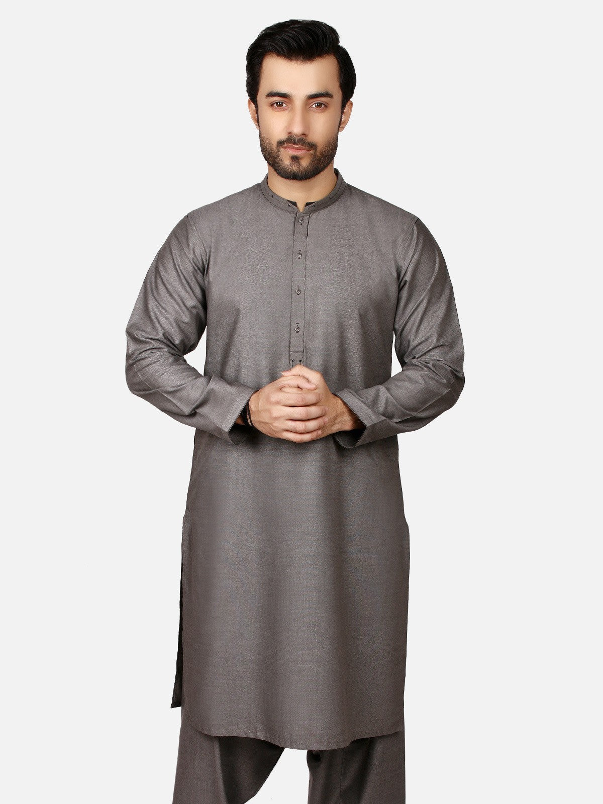 Edenrobe - Men's Grey Swish Collection - EMTKS19-008