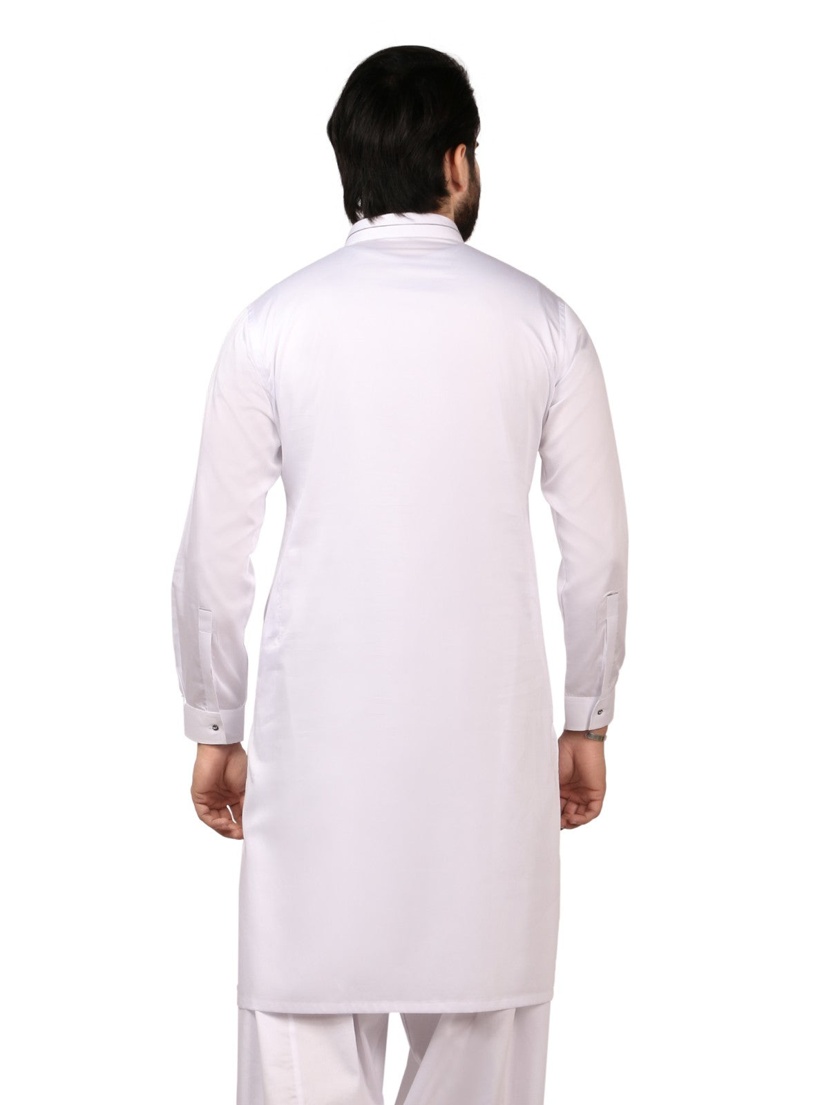 Edenrobe - Men's White Swish Collection - EMTKS19-026
