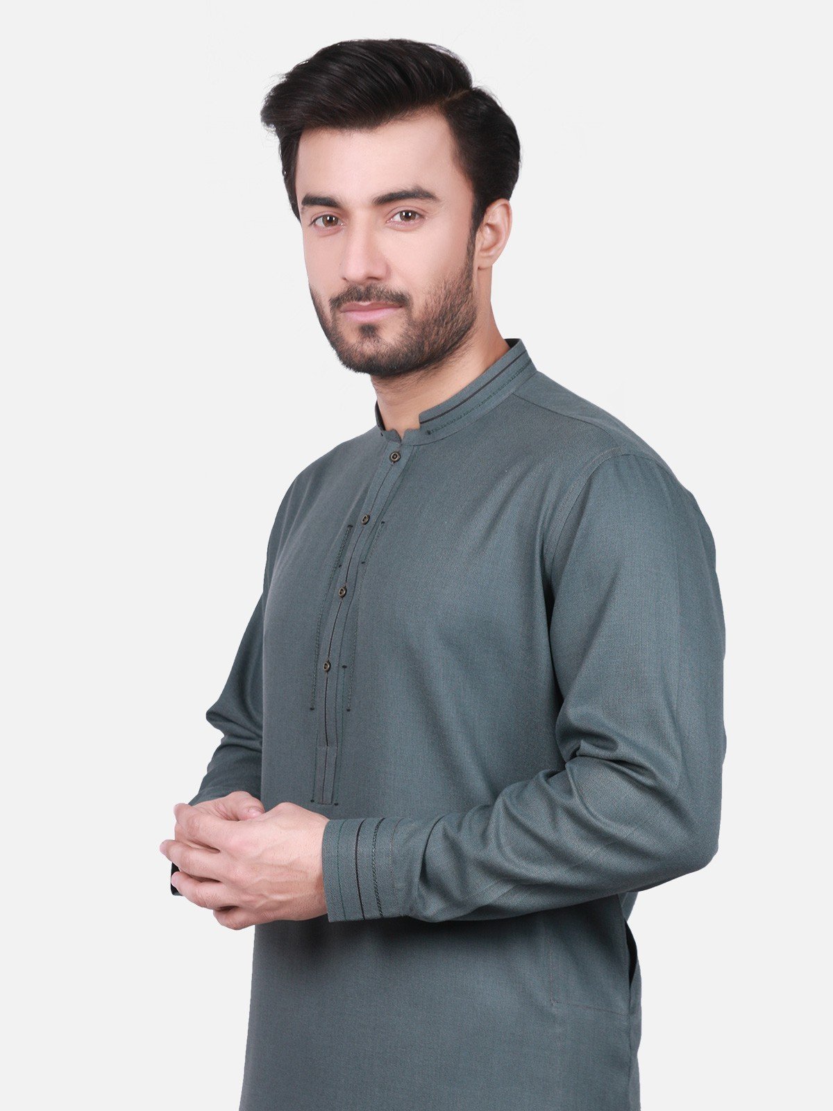 Edenrobe - Men's Green Swish Collection - EMTSW19S-9731