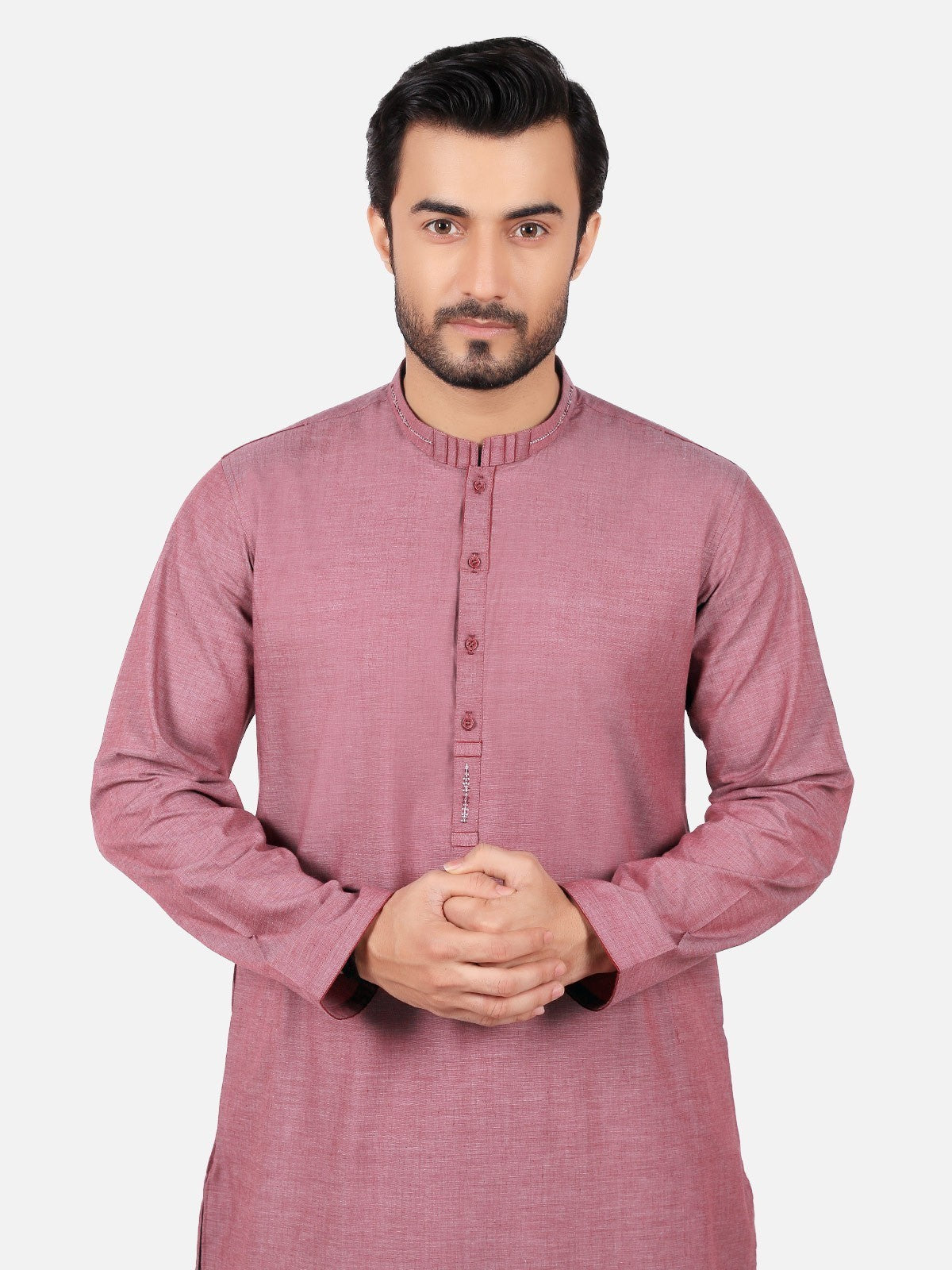 Edenrobe - Men's Burgundy Swish Collection - EMTSW19S-9771