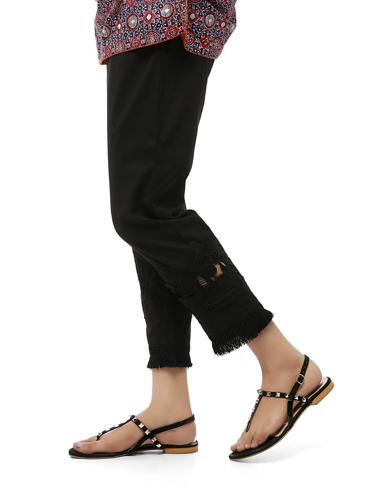 Edenrobe - Women's Black Trouser - ELBE19-76196