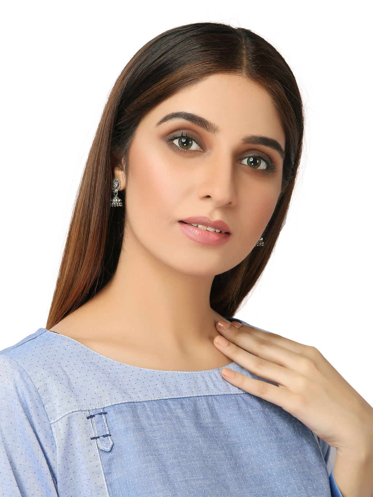 Edenrobe - Pret 1Pc Printed Dobby Shirt - ELTK19-66947