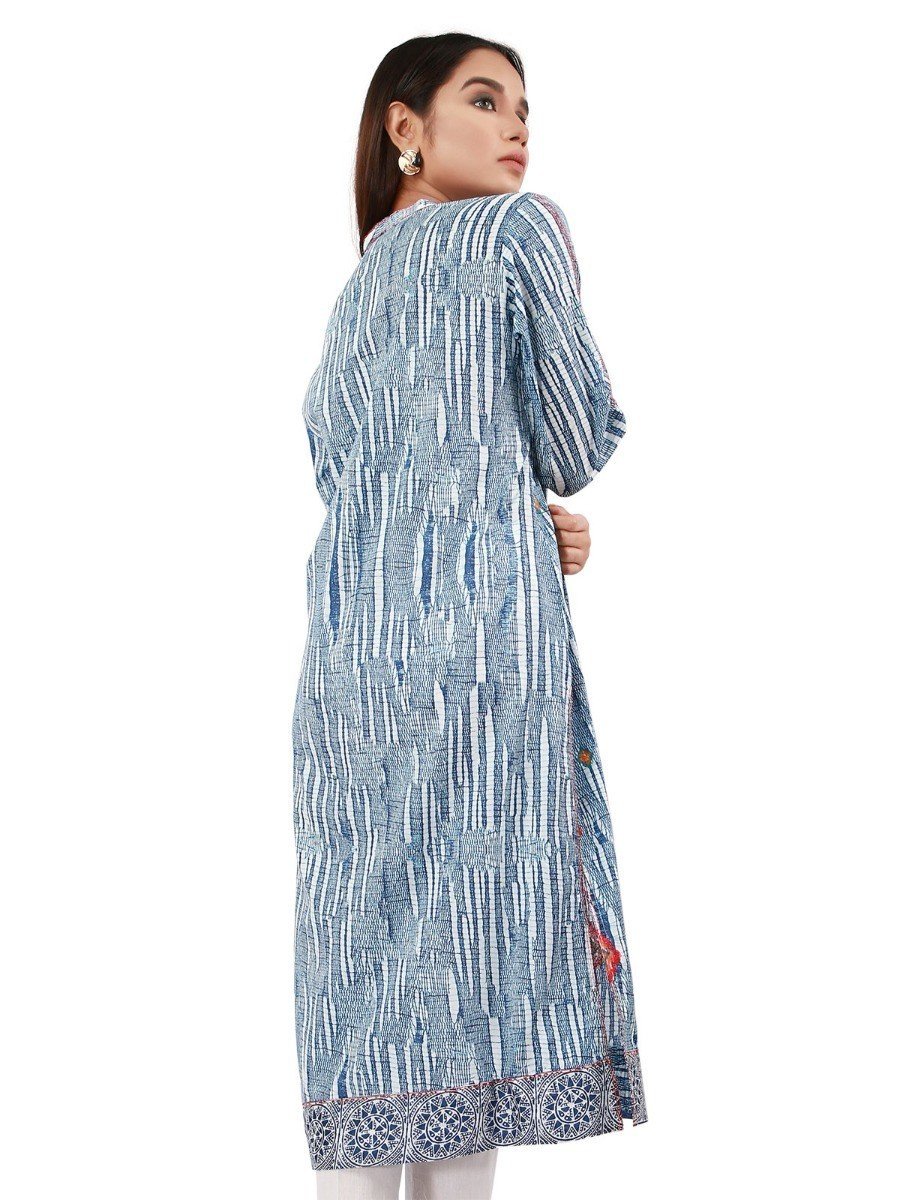 Edenrobe - Woman's Blue Pret - ELTKE19-66796