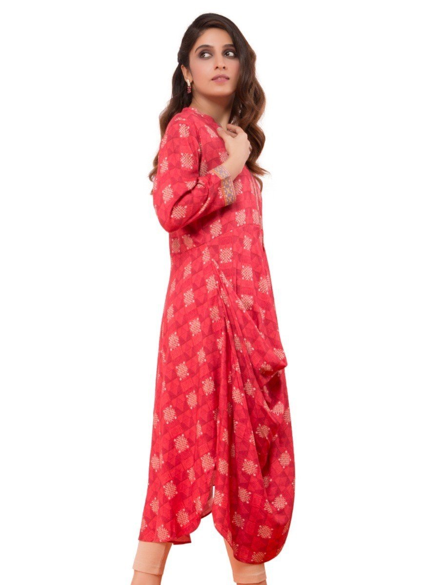 Edenrobe - Pret 1Pc Printed Viscose Shirt - ELTKP19-67052