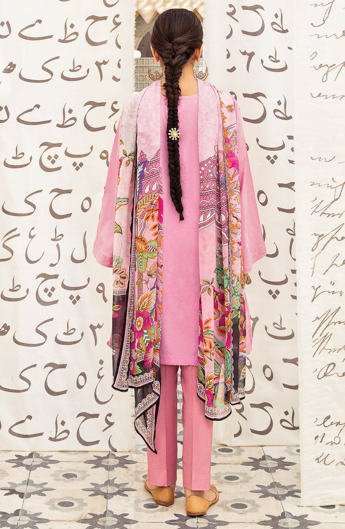 Orient - Unstitched 3 Piece Embroidered Jacquard Suit
