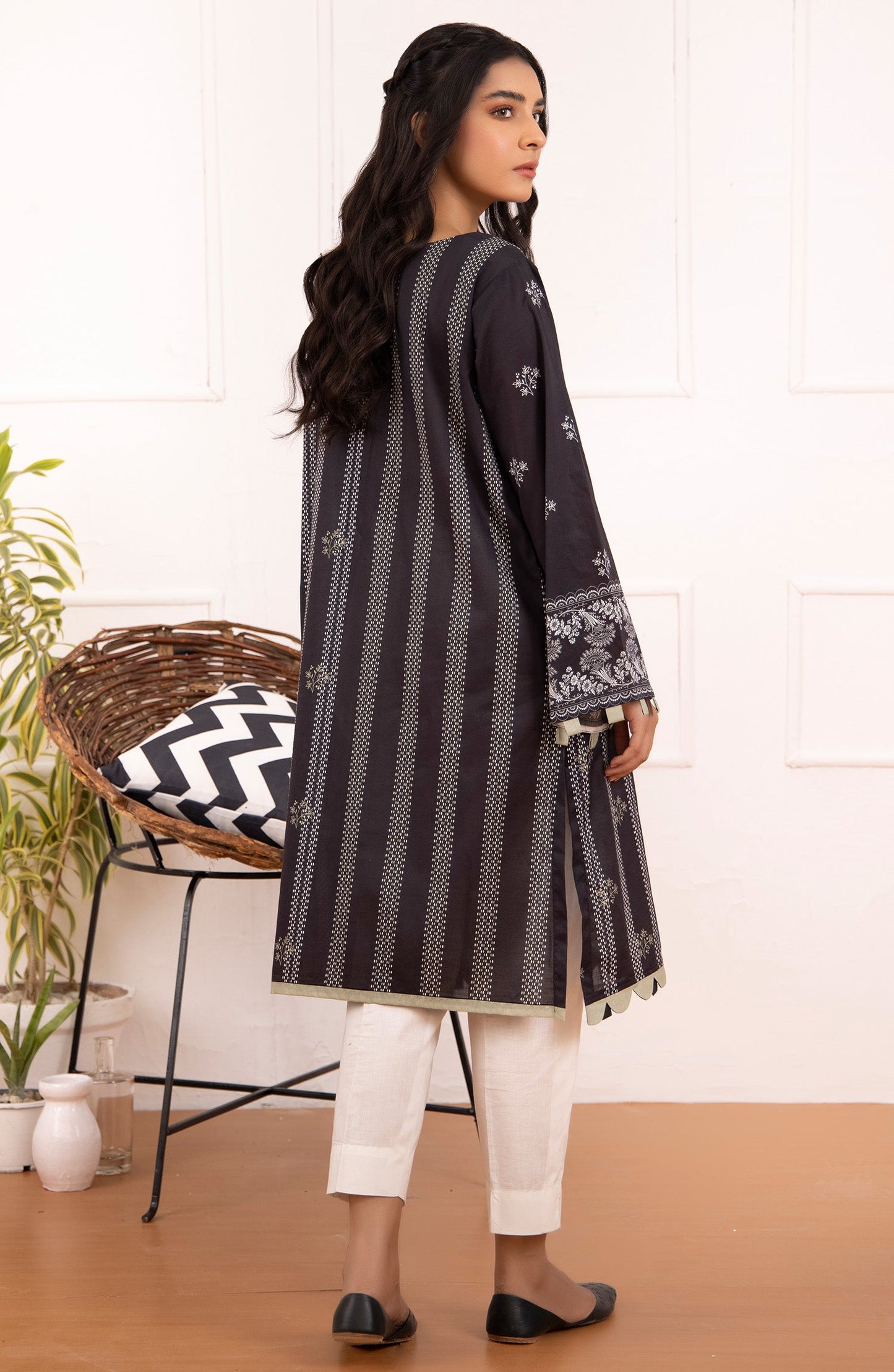 Orient - Unstitched 1 Piece Printed Lawn Shirt