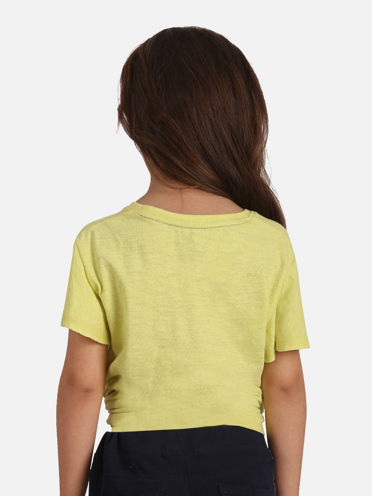 Edenrobe - Girl's Light Yellow Top - EGTK20-007