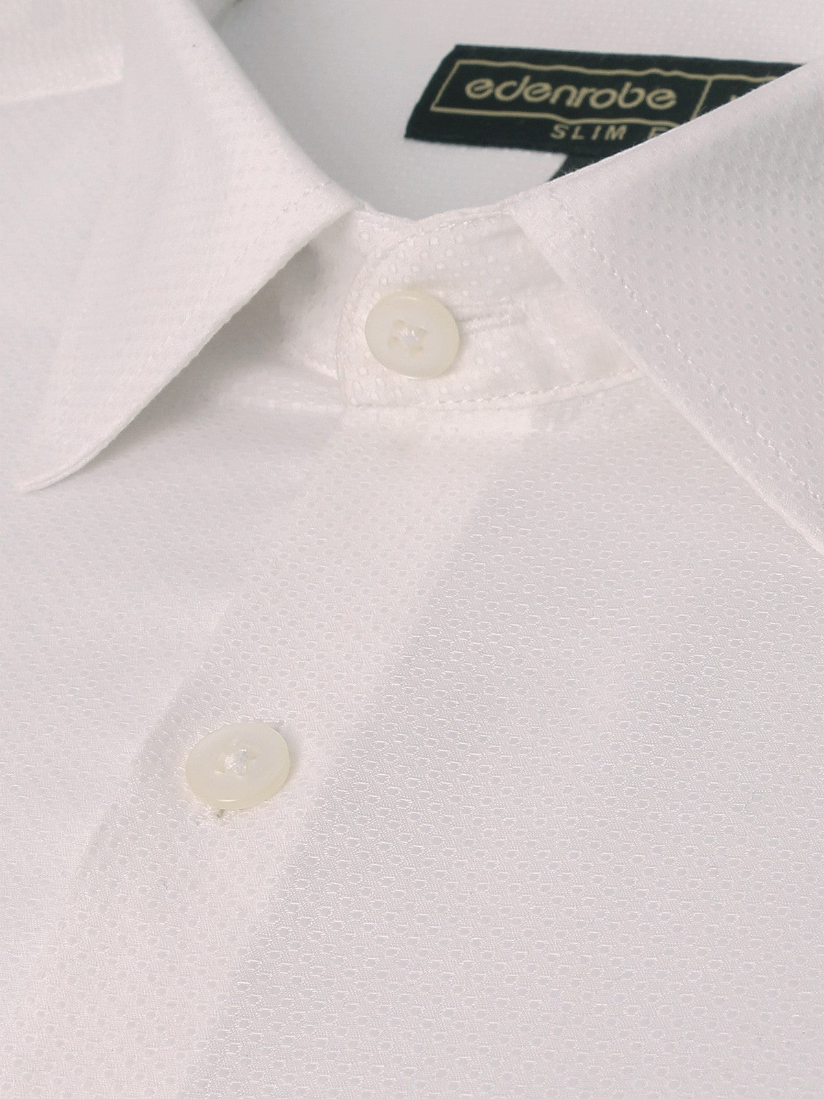 Edenrobe - Men's White Shirt - EMTSI20-50178