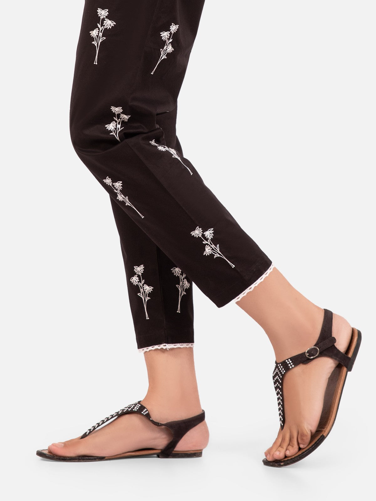 Edenrobe - Women's Black Trouser - EWBE20-76261