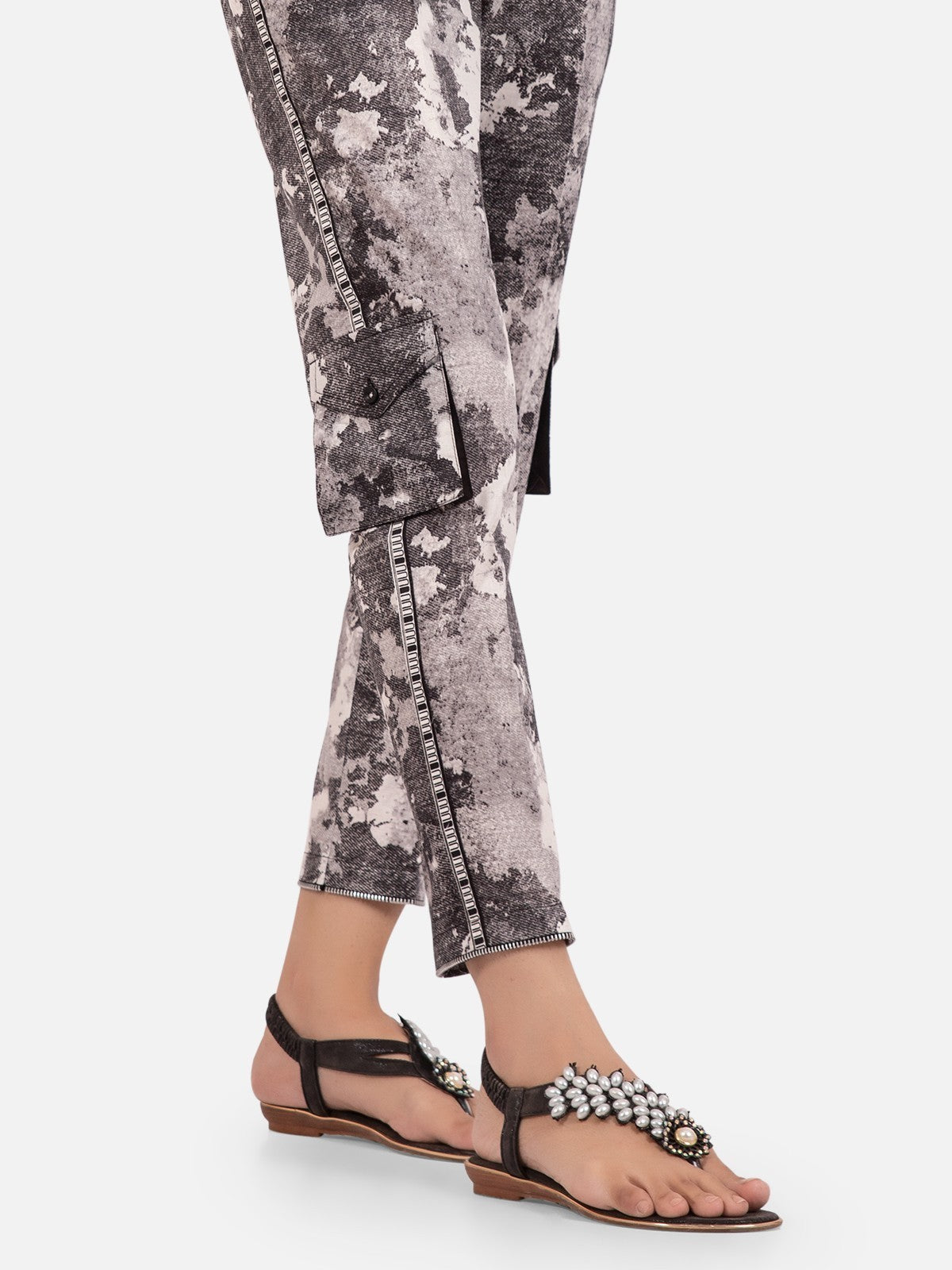 Edenrobe - Women's Grey Trouser - EWBP20-76207