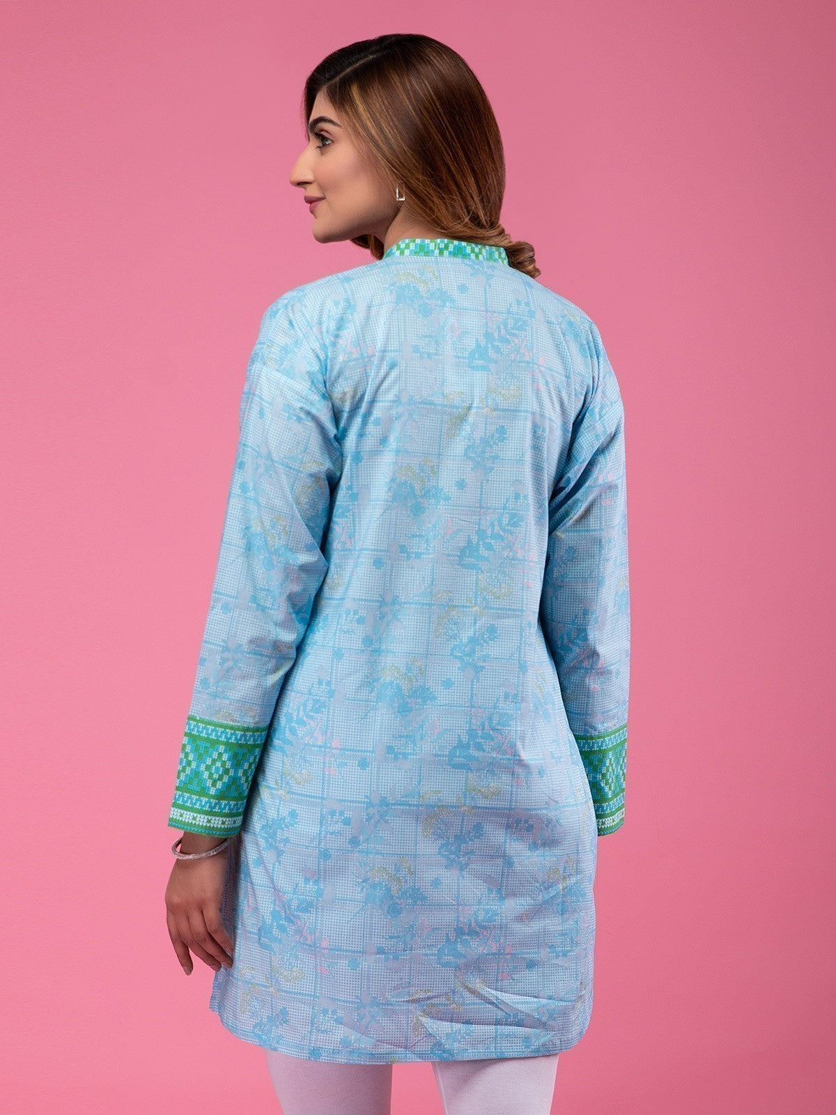 Edenrobe - Pret 1Pc Printed Cambric Shirt - EWTKA20-67135