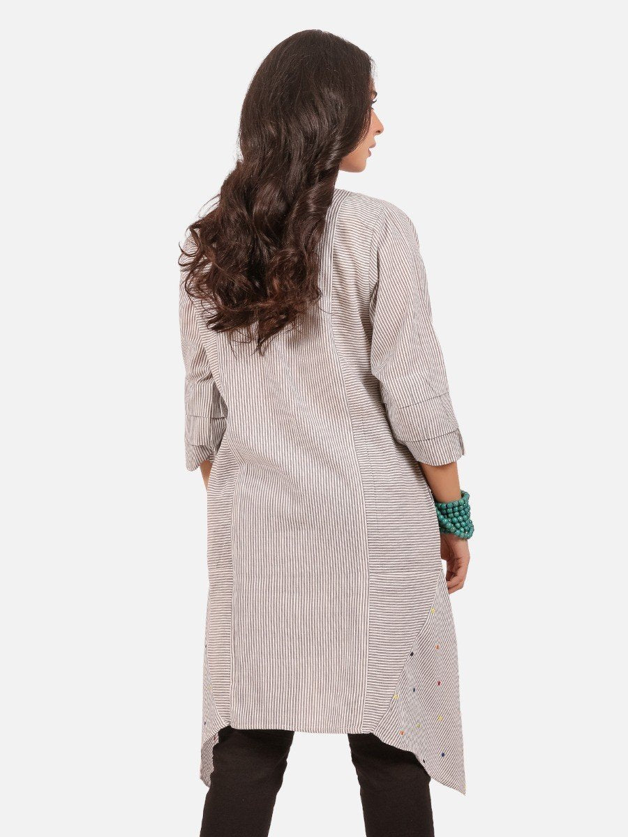 Edenrobe - Pret 1Pc Embroidered Cambric Shirt - EWTKE20-66955