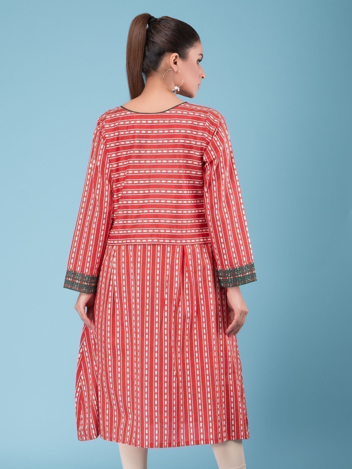 Edenrobe - Pret 1Pc Embroidered Lawn Shirt - EWTKE20-66965