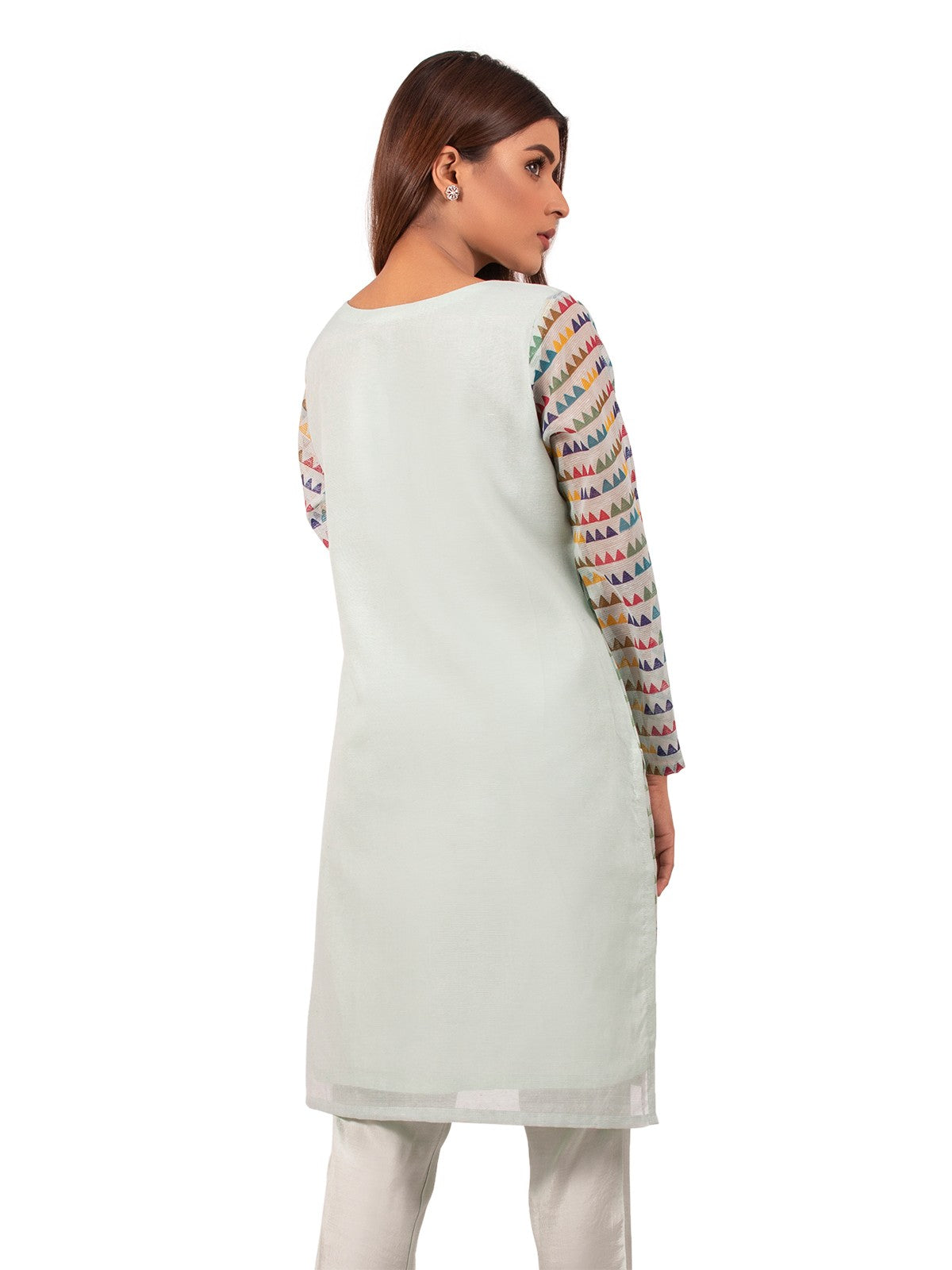 Edenrobe - Pret 2Pc Embroidered Viscose Shirt Trouser - EWTKE20-67029 (2-PCS)