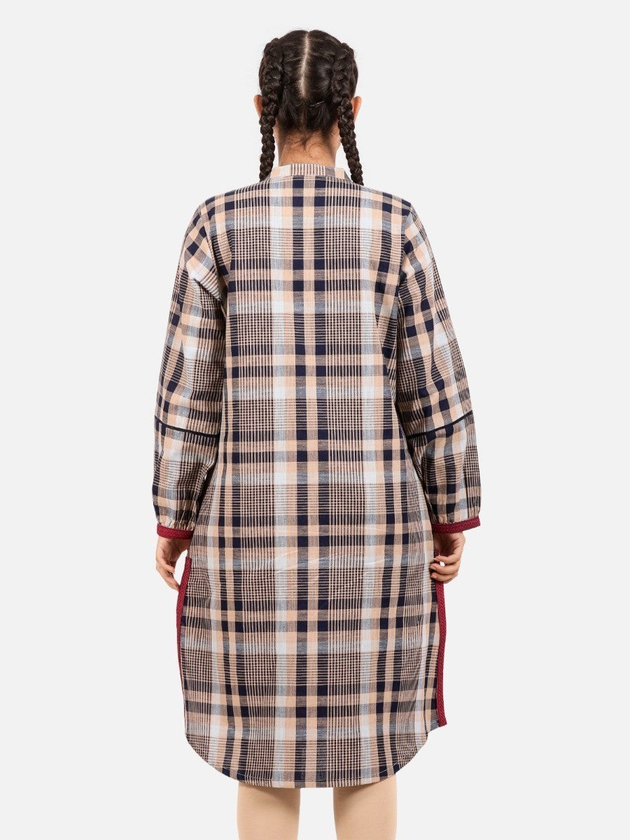 Edenrobe - Pret 1Pc Embroidered Cotton Shirt - EWTKE20-67251