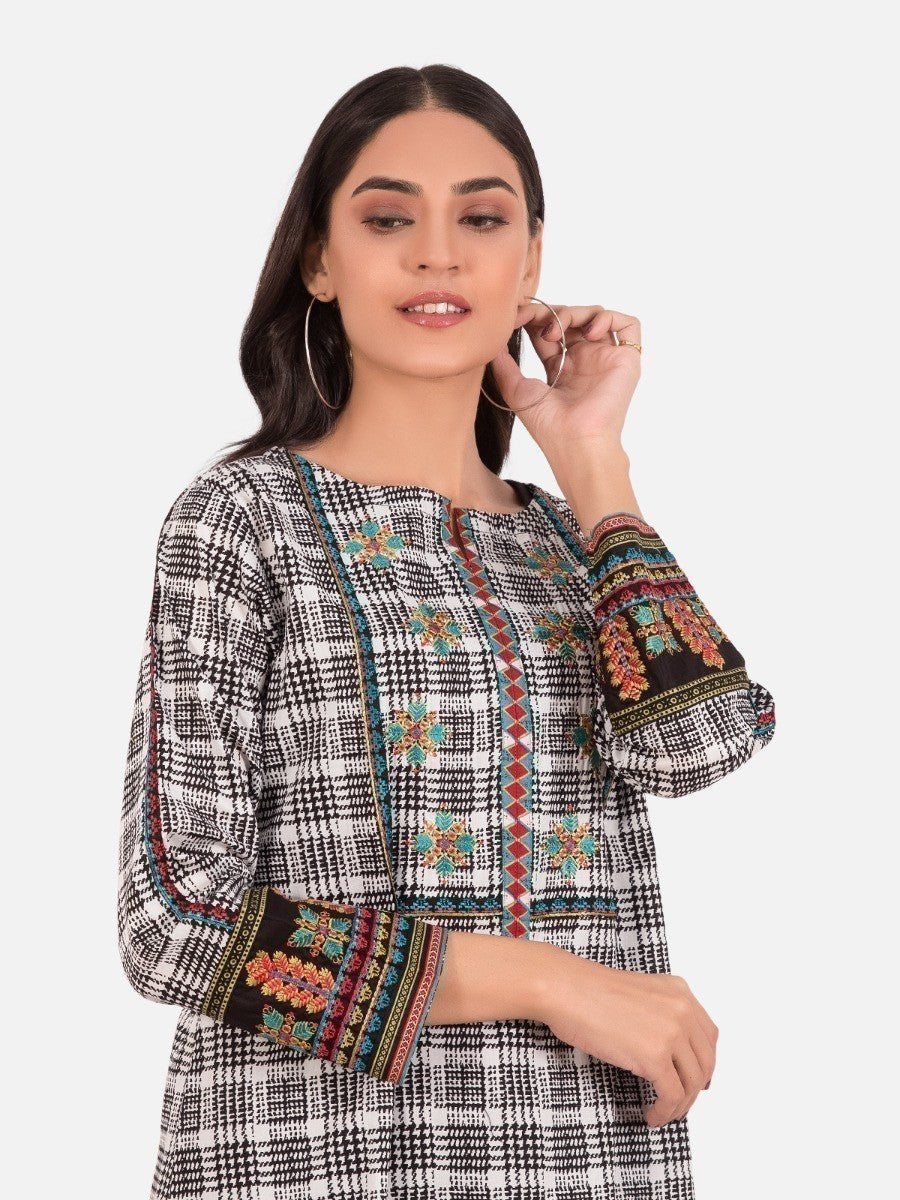 Edenrobe - Pret 1Pc Embroidered Lawn Shirt - EWTKE20-67288